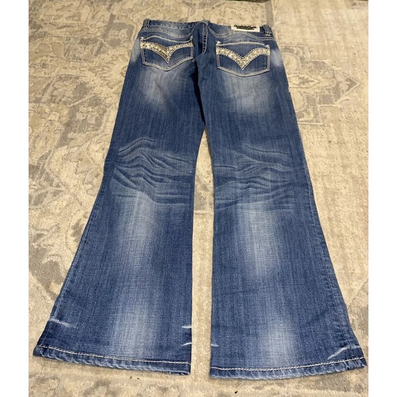 Rock & Roll Cowgirl Denim - Rock n Roll Cowgirl Women's Original Low Rise Boot Cut 29 X 30